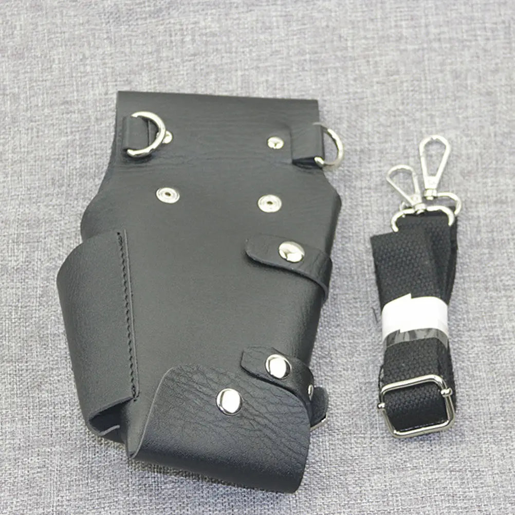 Barber Scissors Holster Pouch | Hairdresser Waist Tool Bag Barber Tool Holster QXL Default Title