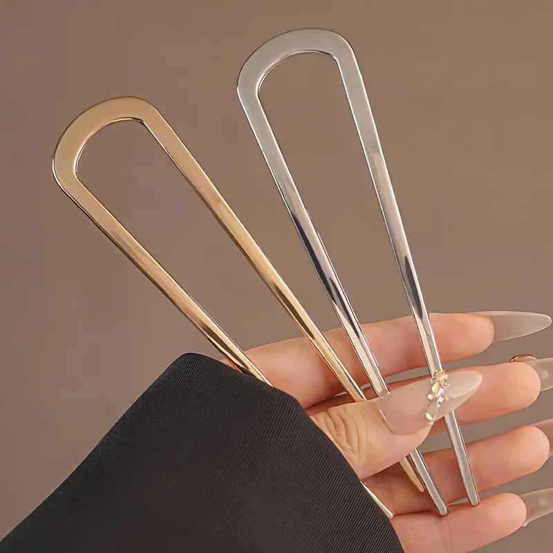 Antique U-Shape Alloy Hair Fork | Multi-Function Hair Clip Hair Fork Clip QXL