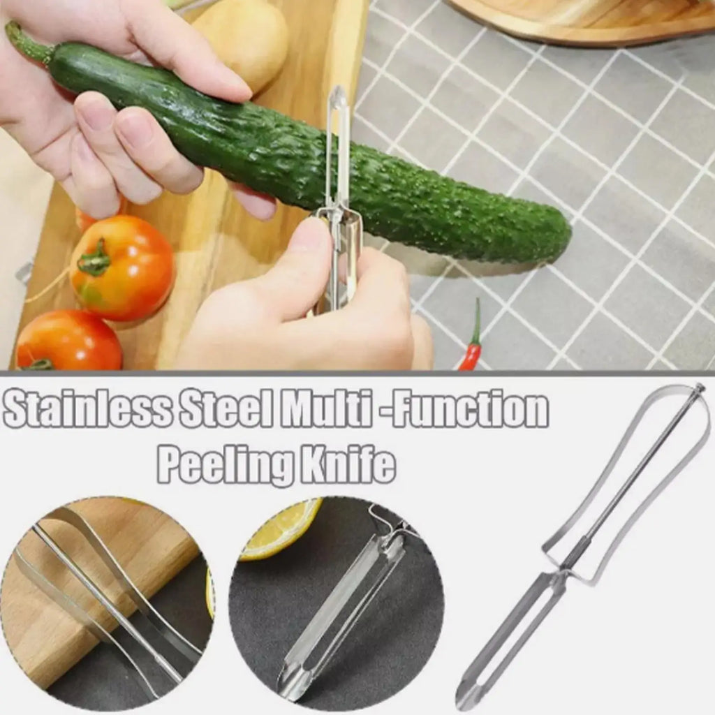 Stainless Steel Vegetable & Fruit Peeler | Kitchen Gadget Vegetable Peeler QXL