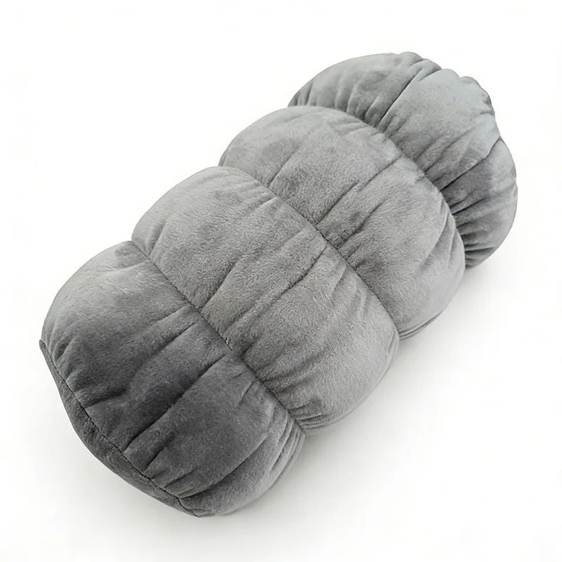Crystal Velvet Car Headrest Pillow | Plush Neck Support Cushion Car Headrest Pillow QXL