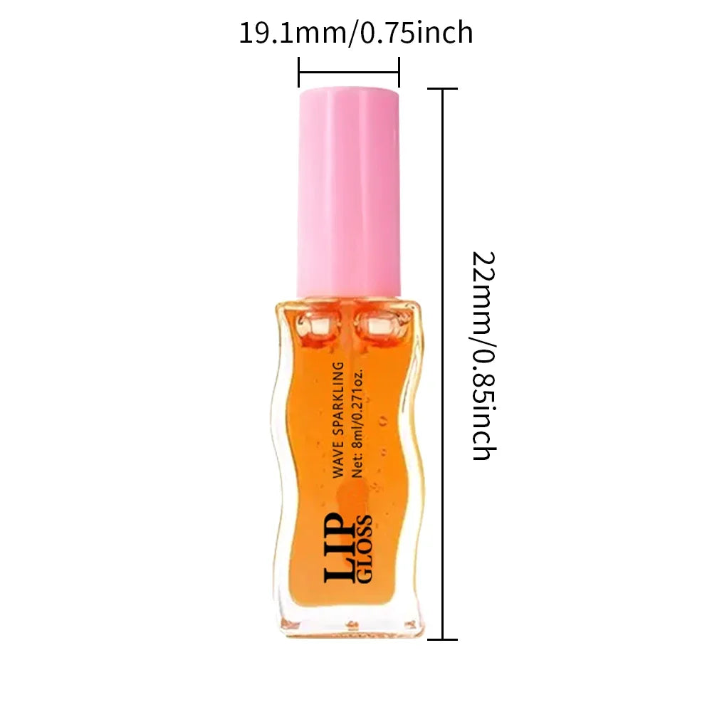 Wavy Bottle Lip Gloss | Moisturizing, Plumping & Long-Wear Lip Gloss QXL