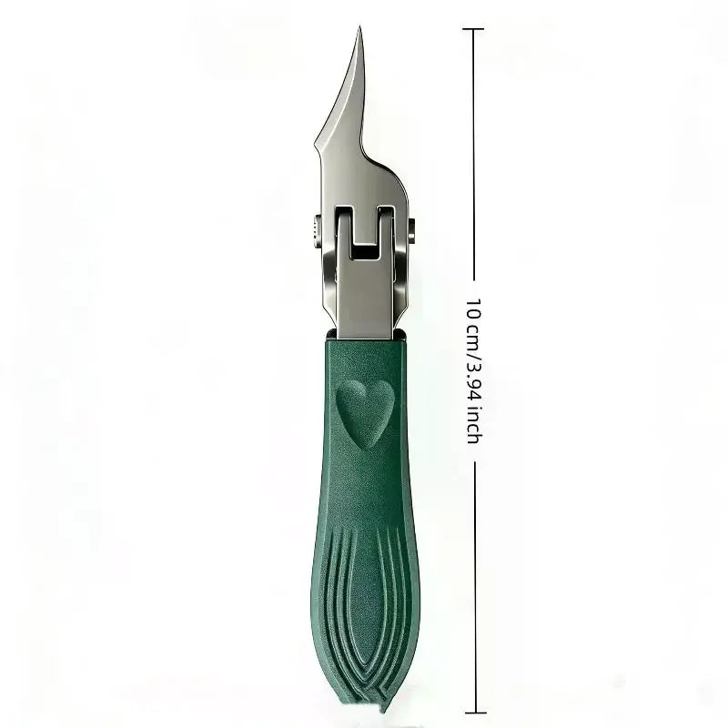 Slanted Stainless Steel Nail Clipper | Anti-Splash Toenail Clipper Nail Clipper QXL