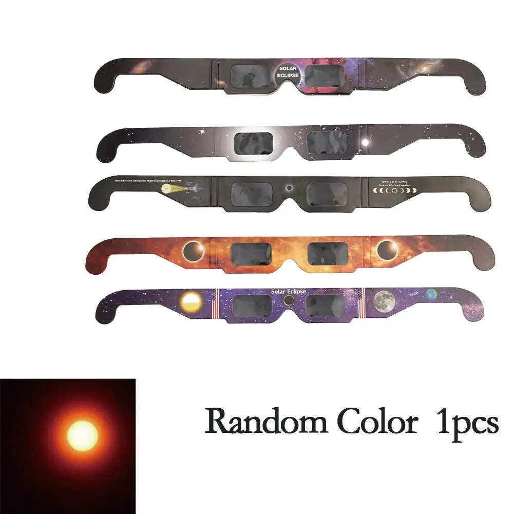 Solar Eclipse Glasses Kids & Adults | Safe Paper Eyewear Solar Eclipse Glasses QXL