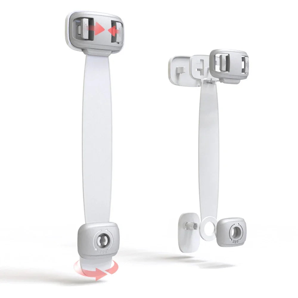 10-Pack Baby Safety Locks – Cabinet, Drawer & Fridge Baby Cabinet Lock QXL