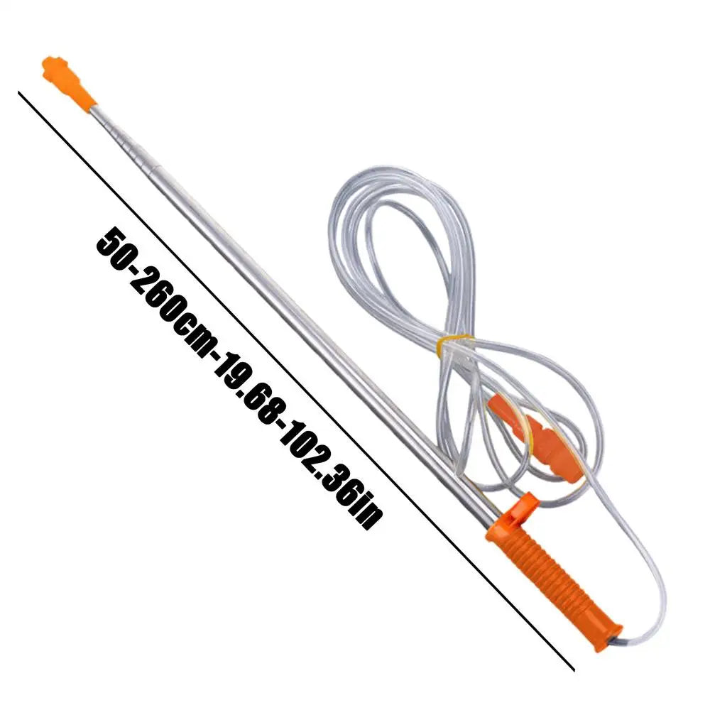 Telescopic Sprayer Wand 50–250cm | Stainless Steel Garden Rod Telescopic Sprayer Wand QXL 1pcs