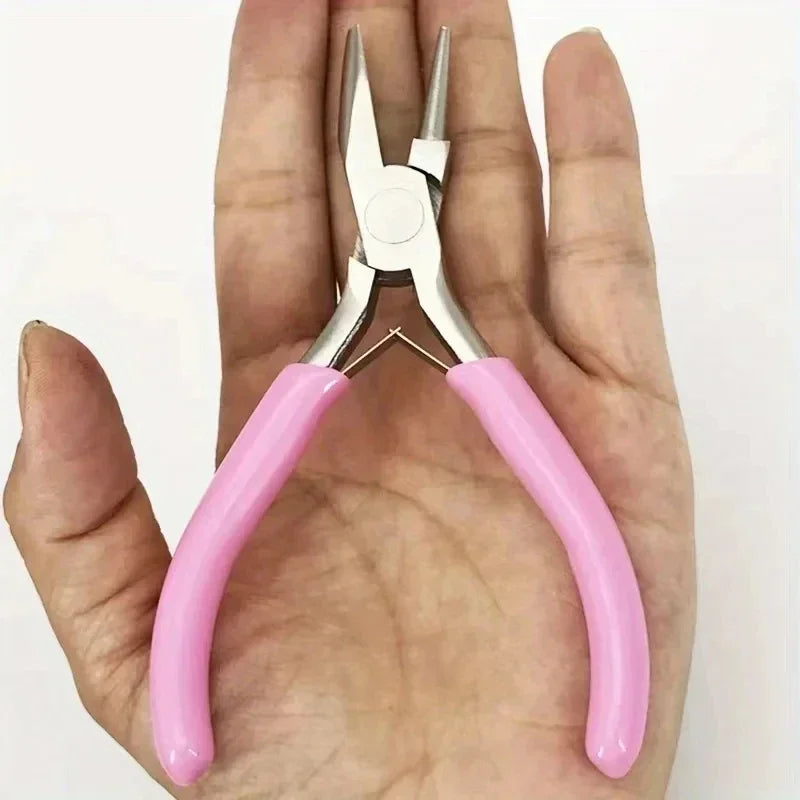 5-Inch Round Concave Pliers for Jewelry Making & Wire Loops Jewelry Making Pliers QXL