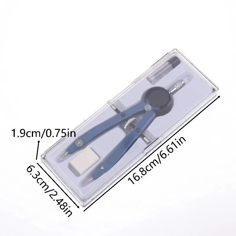 Metal Precision Screw Compass Kit | Engineering Drawing Tool Drafting Compass Set QXL