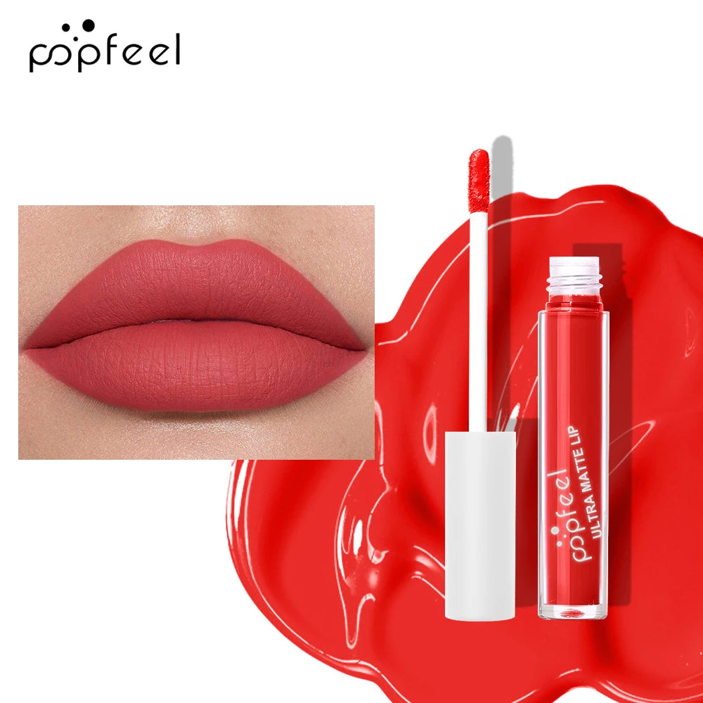 POPFEEL Candy Color Lip Gloss | Non-Stick Long-Lasting Glaze Lip Gloss QXL LC06