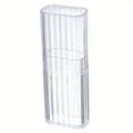 Clear Small Item Storage Box – Travel & Bathroom Organizer Mini Storage Box QXL Clear 1pc