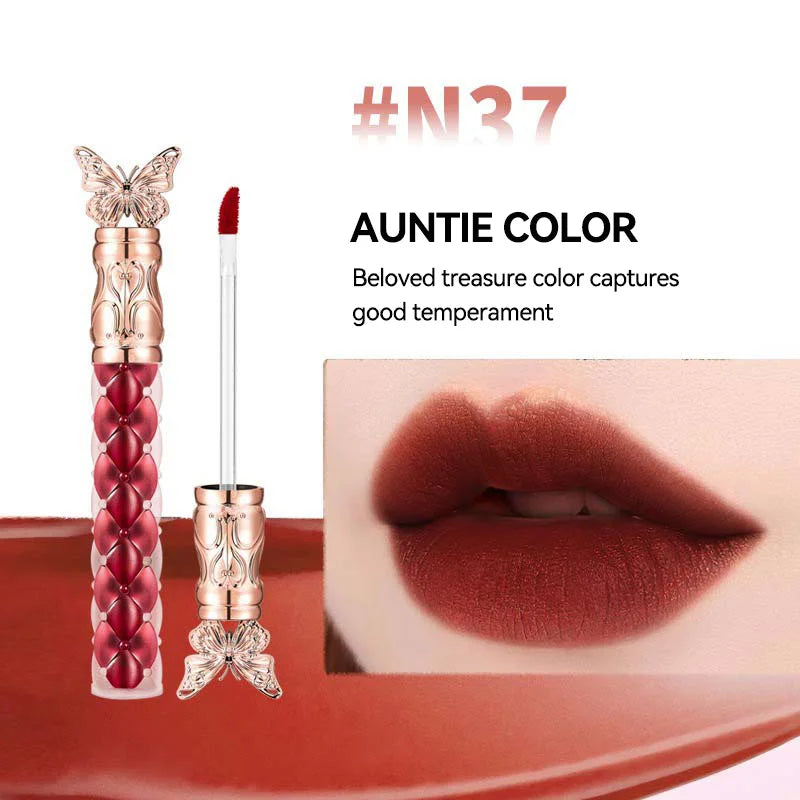 OCHEAL Matte Lip Gloss | High-Shine Glass Effect, Non-Sticky Matte Lip Gloss QXL 02
