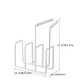 2-Pack Wall-Mount Kitchen Sponge Rack | Rustproof Faucet Organizer Kitchen Sink Organizer QXL 2pcs