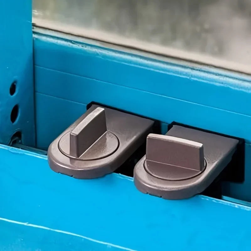 Adjustable Aluminum Sliding Window Safety Lock | Child Secure Window Safety Lock QXL