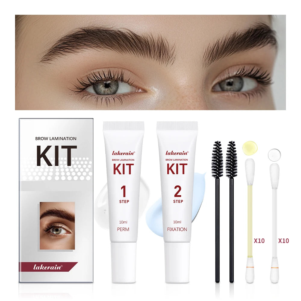 Lash Lift & Eyebrow Lamination Kit | Semi-Permanent Brow Set Lash Lift Kit QXL