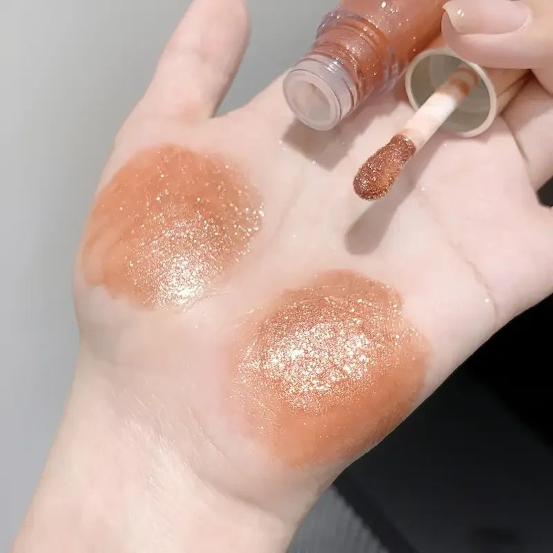 VERONNI Glitter Lip Gloss | Moisturizing Shimmer Lip Balm Glitter Lip Gloss QXL
