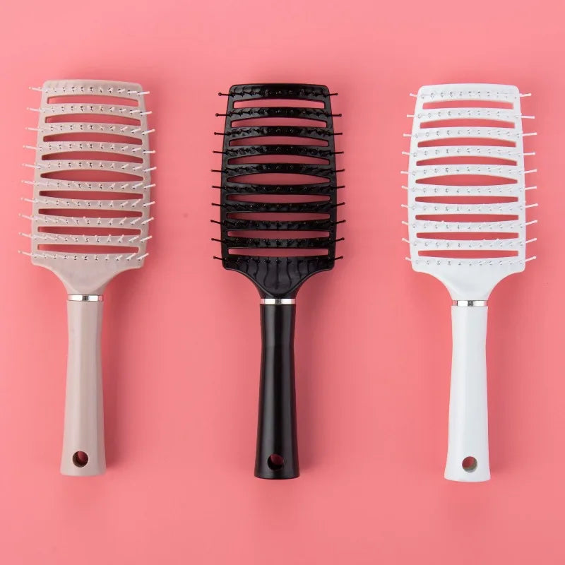 Hollow Out Detangling Hair Comb for Wet & Curly Hair Detangling Hair Comb QXL