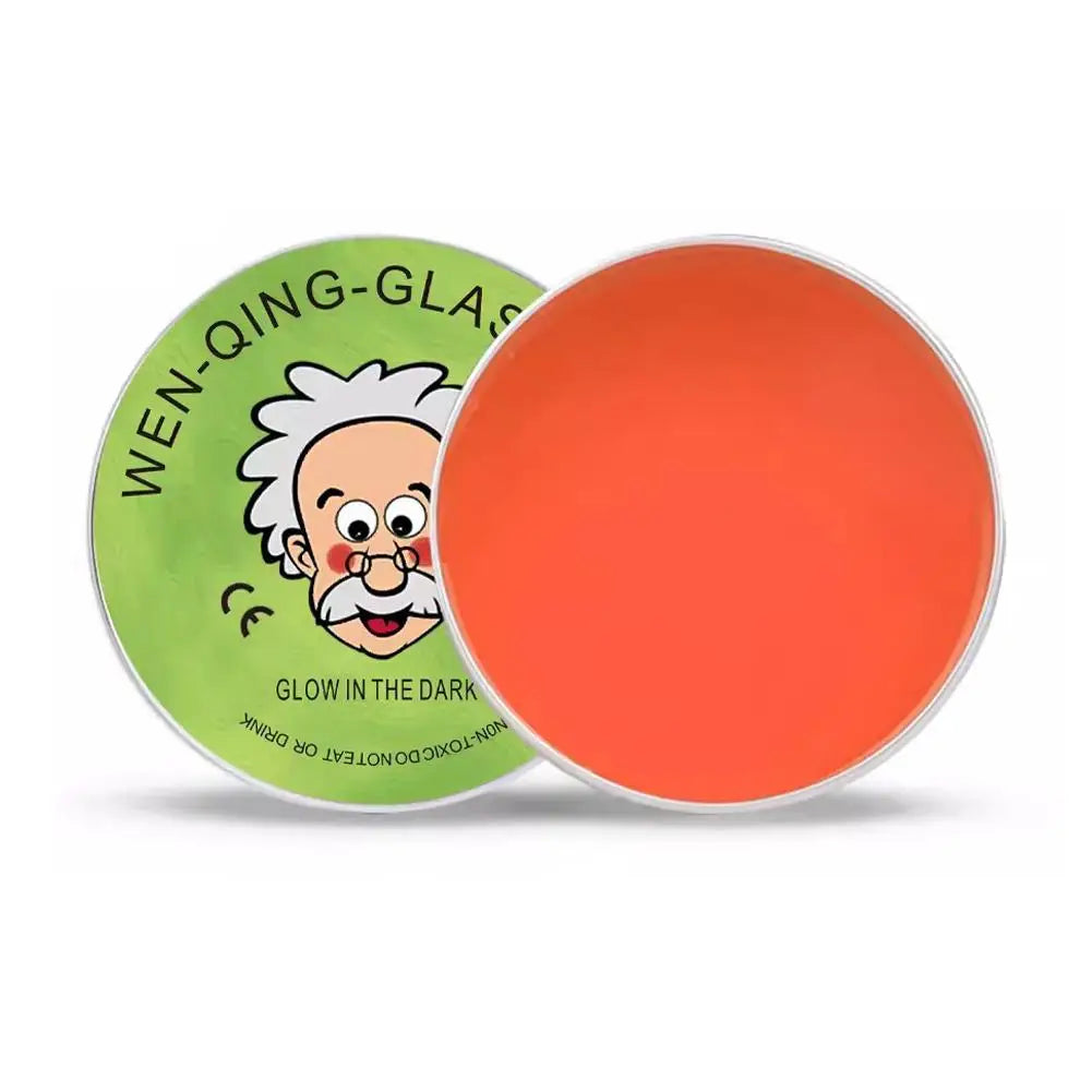 Non-Newtonian Liquid Fidget Toy | DIY Sensory Fun Toy Fidget Sensory Toy QXL Noctilucence Orange