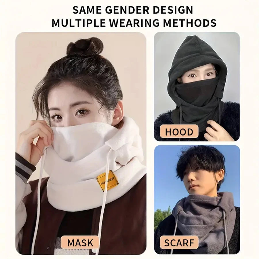 4-in-1 Windproof Winter Balaclava | Face Mask & Neck Gaiter Winter Balaclava QXL