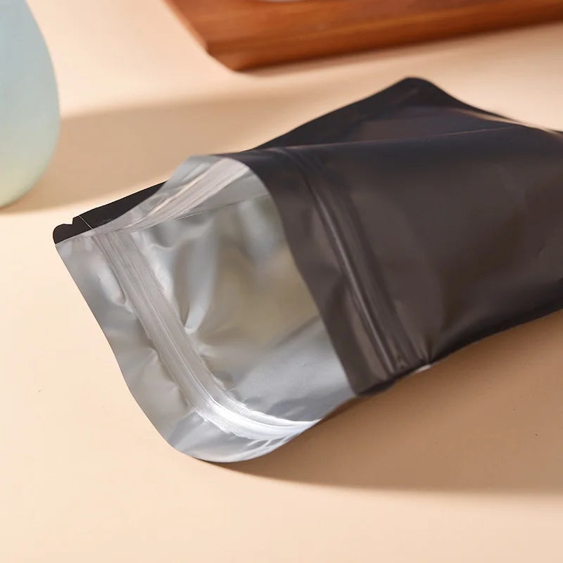 Frosted Self-Sealing Bags | U-Cut Opening & Wide Resealable Seal Resealable Storage Bags QXL
