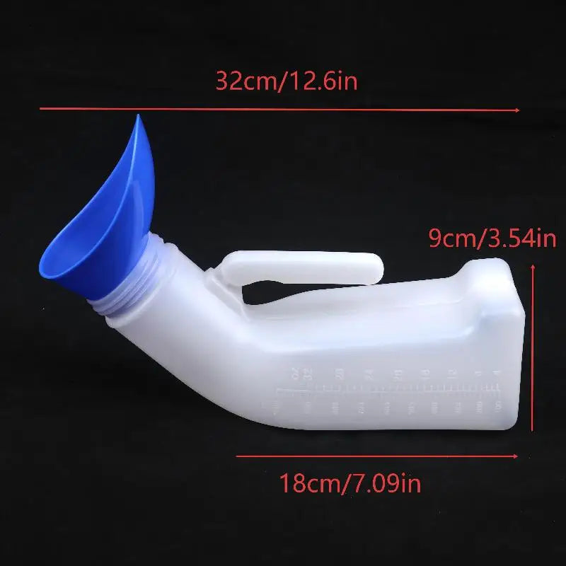 Unisex Portable Urinal Bottle 1000ml – Leak-Proof Travel Portable Urinal Bottle QXL