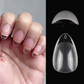 240-Pc XXS Press On Nails | Extra Short False Nail Tips False Nail Tips QXL ALMOND