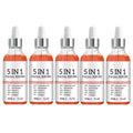 5-in-1 Vitamin C Face Serum | Niacinamide & Hyaluronic Acid Vitamin C Face Serum QXL MA6514-5PCS