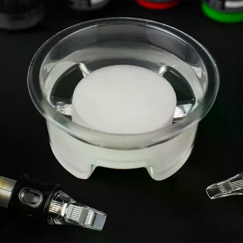 20-Pack Disposable Tattoo Dip Foam Sponge Cups | Ink Cleaning Tattoo Dip Cups QXL