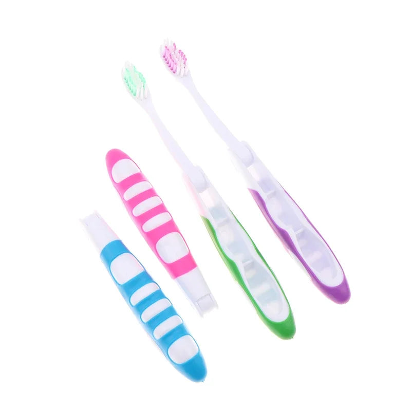 Foldable Travel Toothbrush | Portable Camping & Hiking Folding Toothbrush QXL