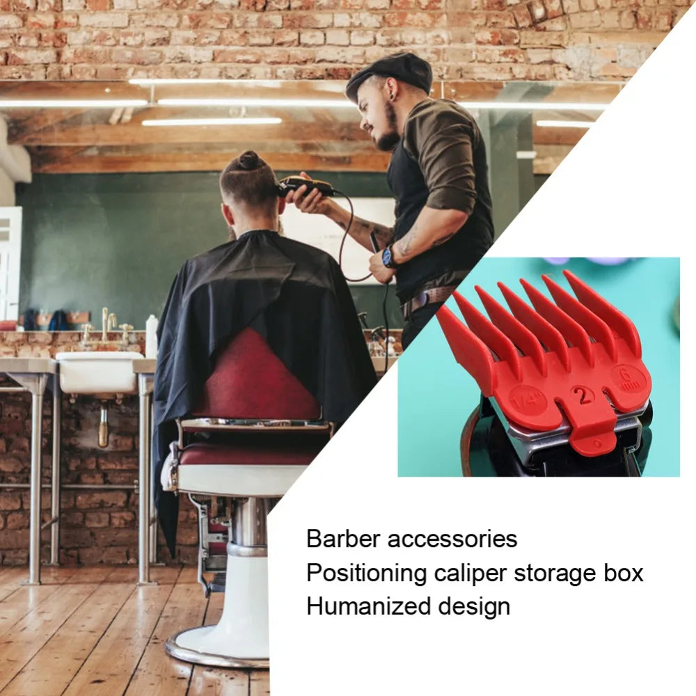 8 & 10 Slot Clipper Guard Comb Storage Box | Salon Organizer Clipper Guard Organizer QXL