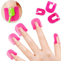 26-Pc G-Curve Nail Varnish Shield Protectors | 10 Sizes Nail Varnish Shield QXL onesize