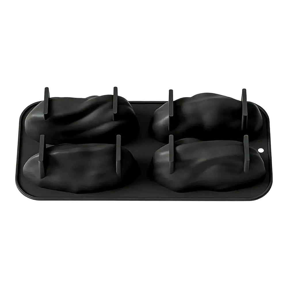 Silicone Pistachio Baking Mold | Non-Stick Mousse & Cake Mould Silicone Baking Mold QXL Black
