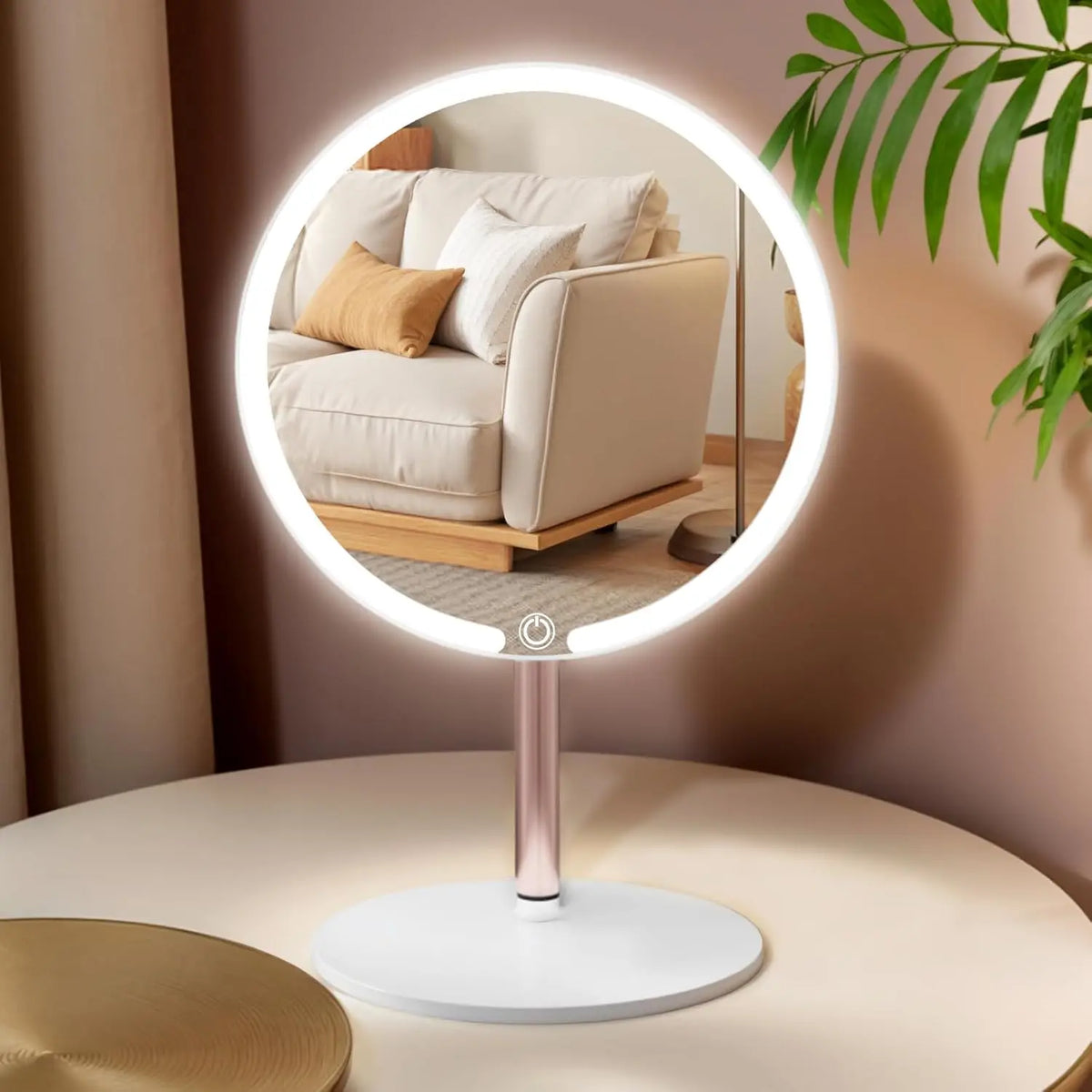 LED Vanity Makeup Mirror | 3 Color Modes & Adjustable Brightness LED Vanity Mirror QXL