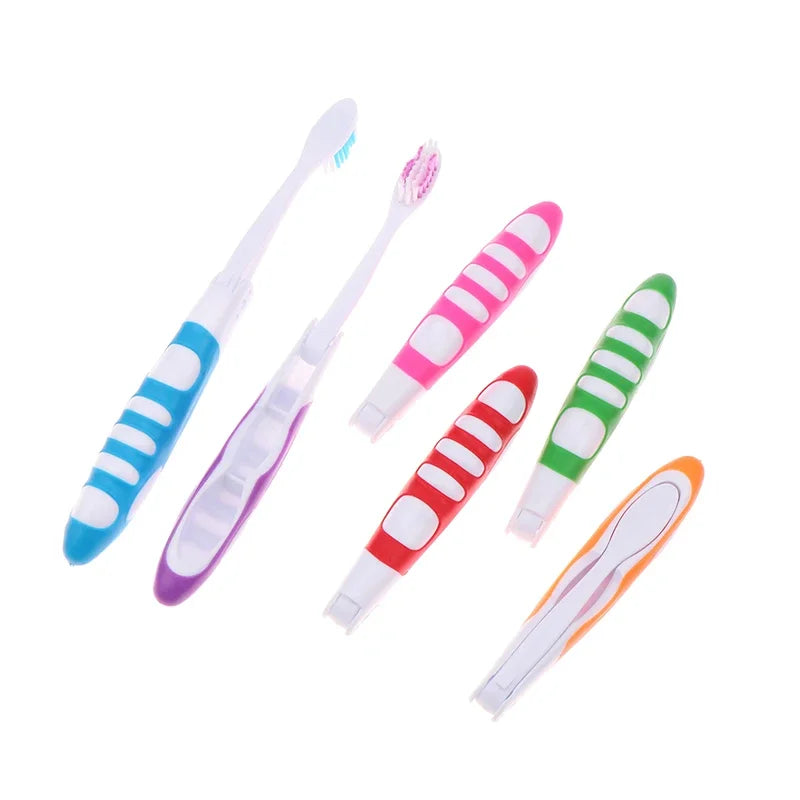 Foldable Travel Toothbrush | Portable Camping & Hiking Folding Toothbrush QXL