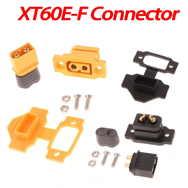 XT60E-F Female Connector Set with Cover for RC FPV ESC Motor RC Power Connector QXL