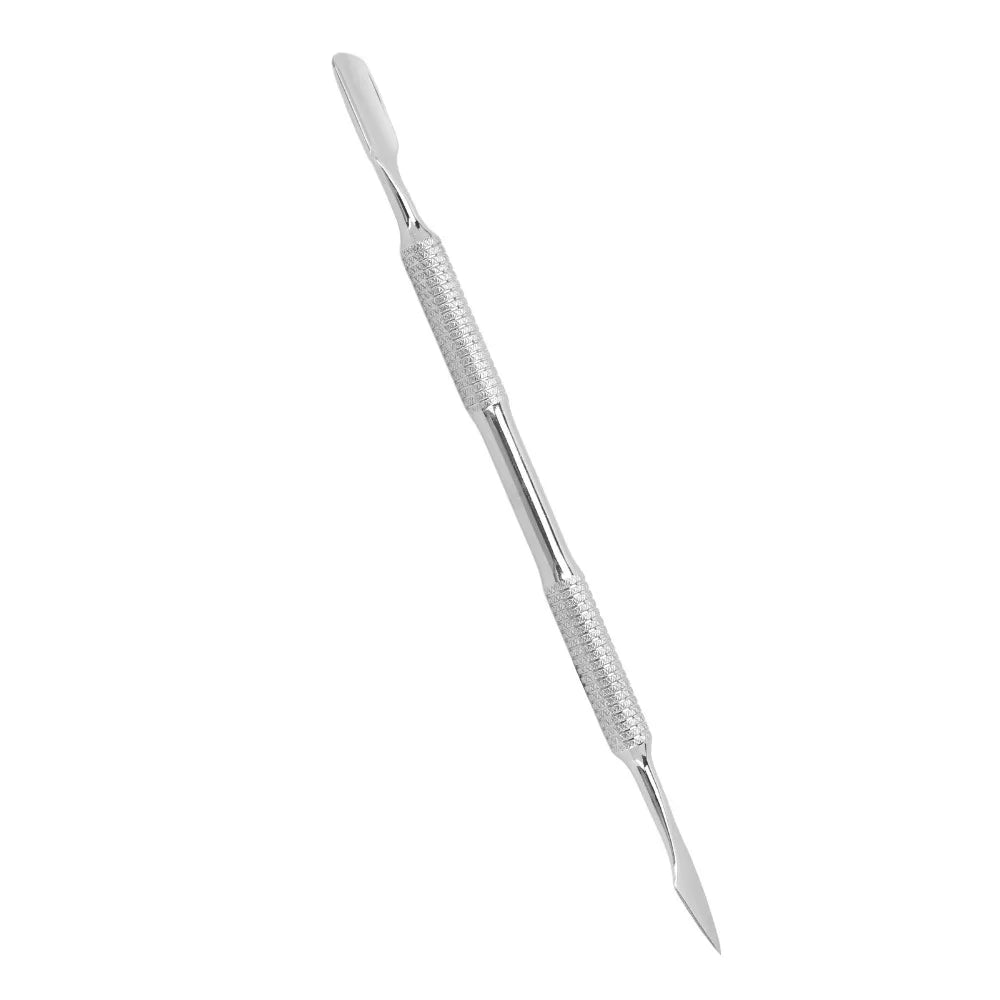 Double-Ended Stainless Steel Nail Pusher & Polish Remover Nail Cuticle Tool QXL
