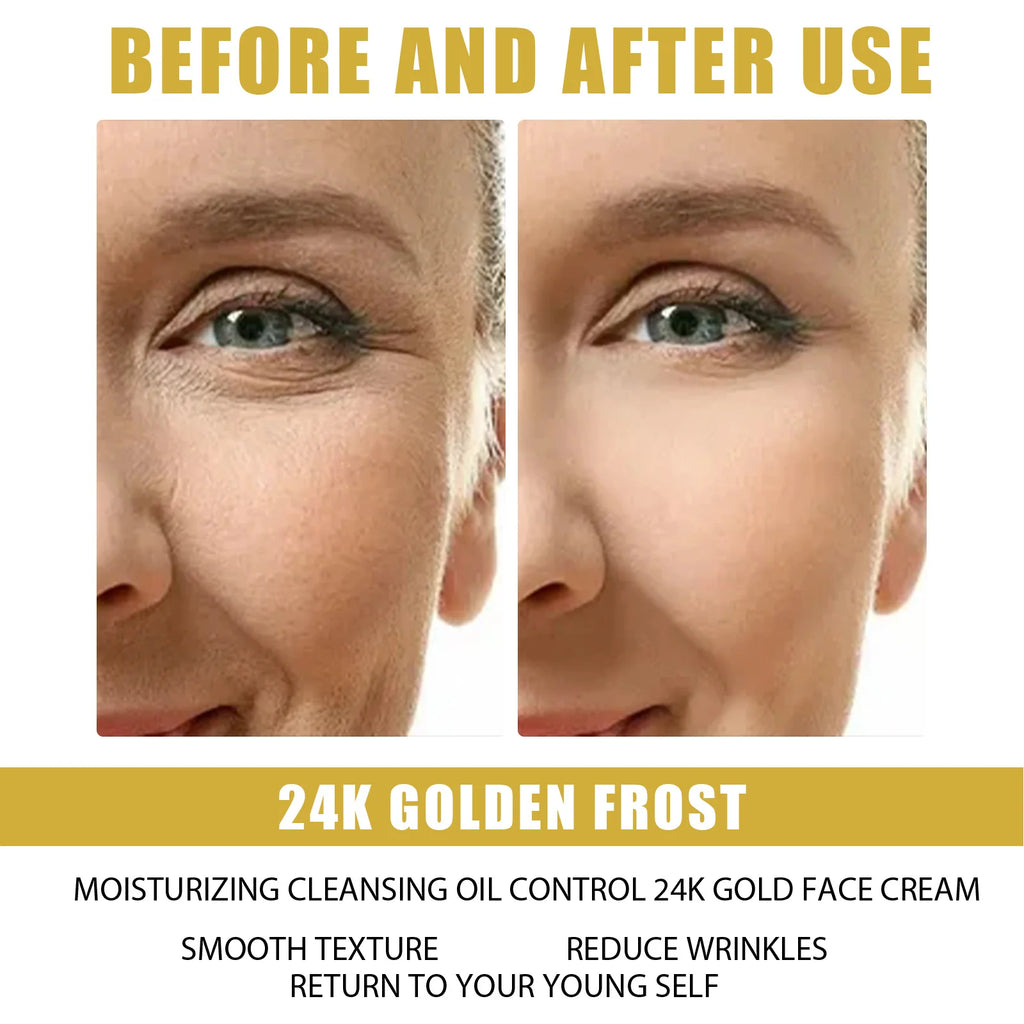 24K Gold Face Serum | Firming, Brightening & Anti-Aging Cream Gold Face Serum QXL
