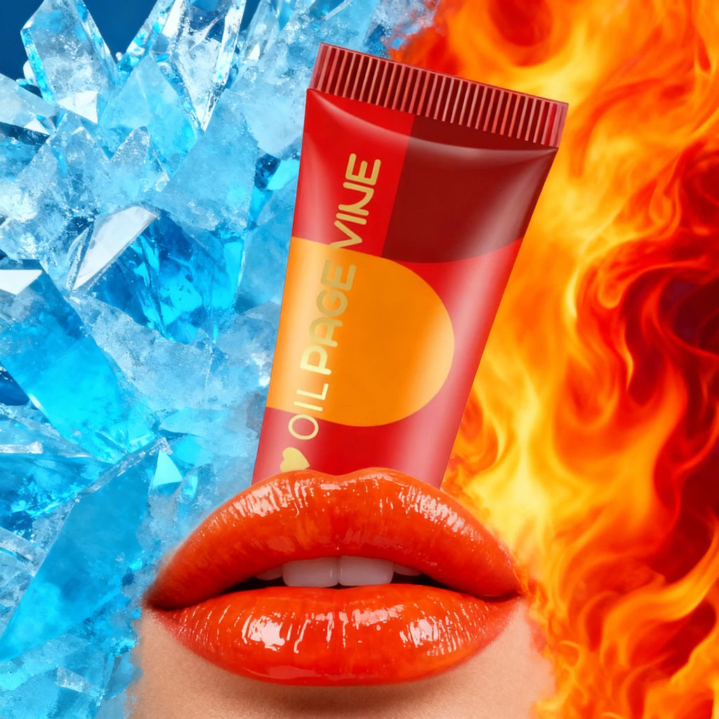 PAGE VINE Peptide Lip Gloss Butter | Hydrating Lip Plumper Lip Gloss Butter QXL