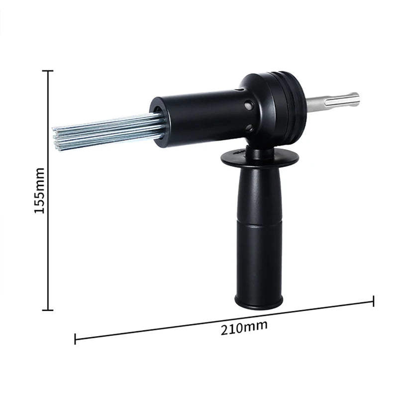 SDS Needle Scaler Attachment – Rust & Surface Prep Tool Needle Scaler Attachment QXL Only Adapter