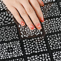 5D Flower Nail Art Stickers 5-Pack | Kawaii Floral Decals Nail Art Stickers QXL 5pcs