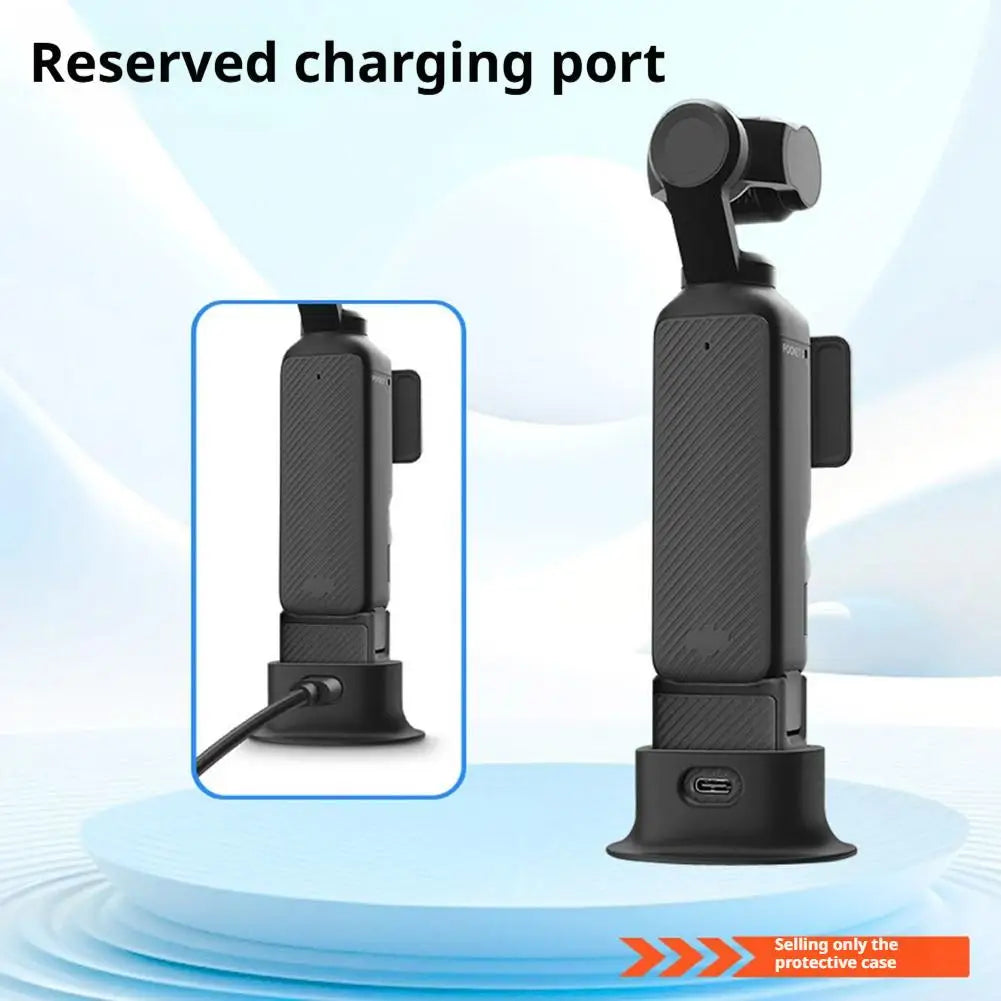 Silicone Anti-Slip Base for DJI Osmo Pocket 4 | Expansion Bracket Camera Silicone Base QXL