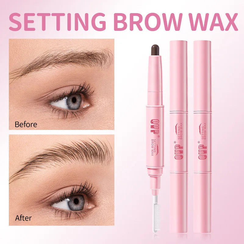 Double-Ended Waterproof Eyebrow Pencil | 3D Long-Lasting Brows Eyebrow Pencil QXL