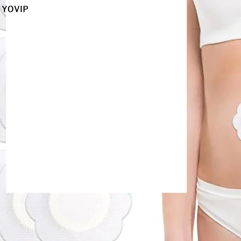 50-Pack Self-Adhesive Disposable Castor Oil Belly Pads Disposable Body Pads QXL