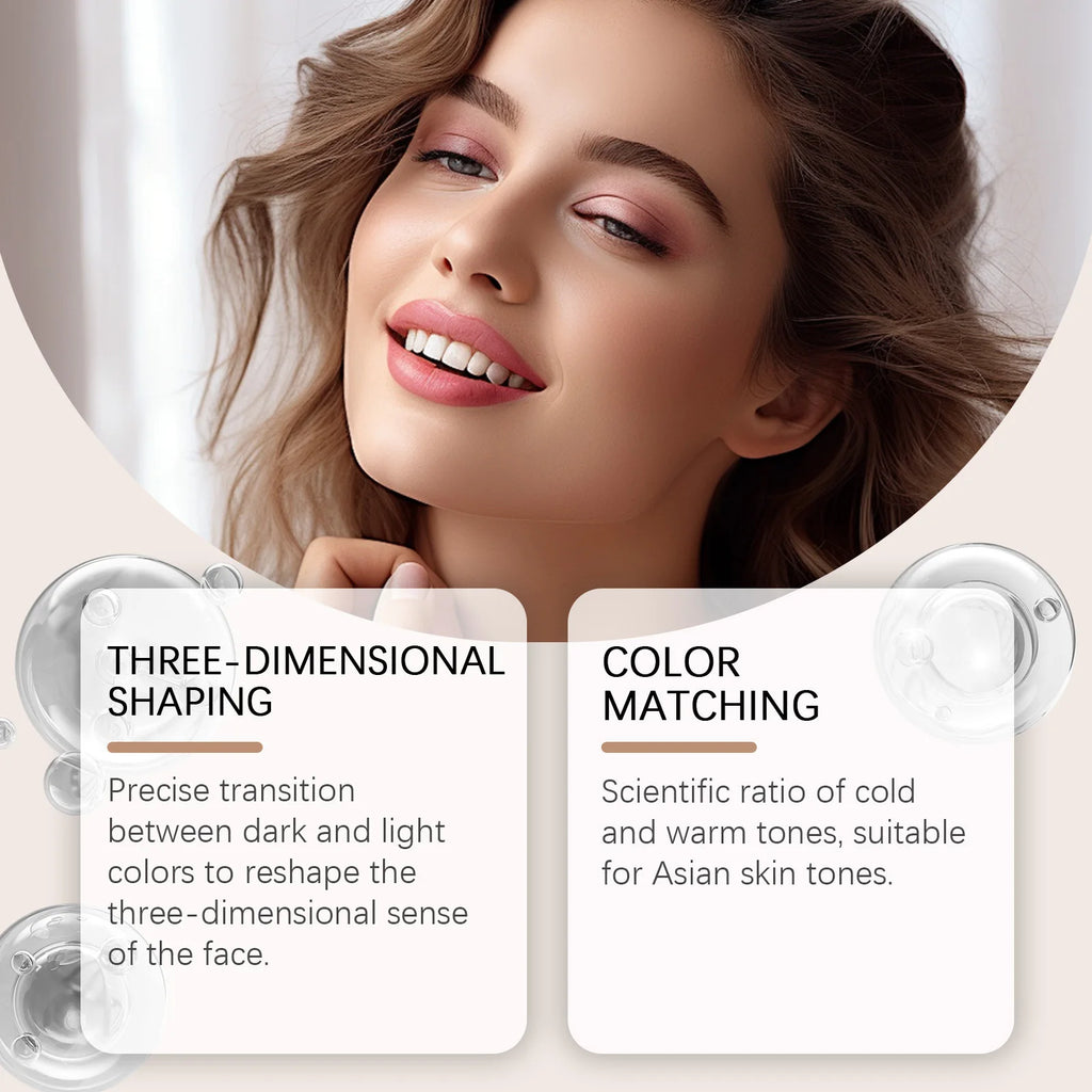 Double-Headed Bronzer & Blush Stick | Multiuse Glow Stick Bronzer Blush Stick QXL