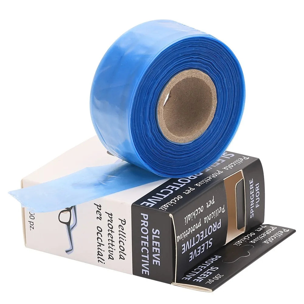 200-Pack Disposable Eyeglass Temple Covers | Hair Dye Protector Eyeglass Temple Covers QXL A