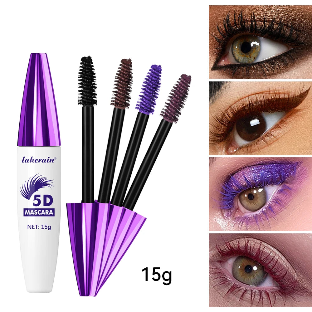 5D Waterproof Mascara – Volumizing & Lengthening Lashes Mascara QXL