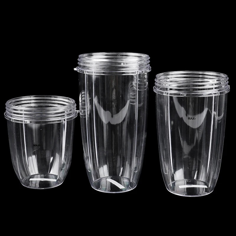 NutriBullet Replacement Cups 18oz 24oz 32oz | Clear PC Cups Blender Replacement Cup QXL