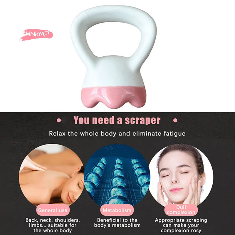 Ceramic Ring Gua Sha Tool | Face & Body Massage Board Gua Sha Tool QXL