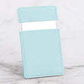 Stainless Steel Pocket Makeup Mirror | PU Leather Compact Pocket Makeup Mirror QXL Blue