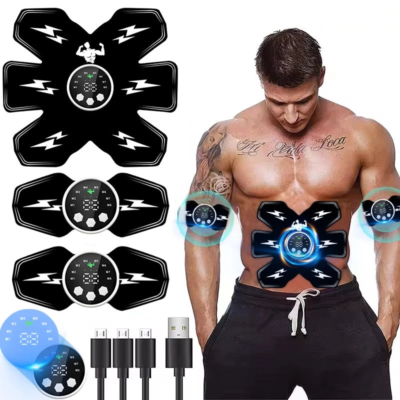 EMS Abdominal Toning Belt | Rechargeable Muscle Stimulator EMS Toning Belt QXL