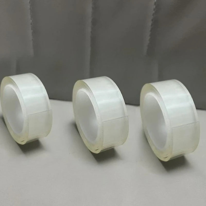 Nano Double-Sided Tape – Strong Waterproof Acrylic, 1/2/3 Pack Double-Sided Tape QXL Transparent 3pcs