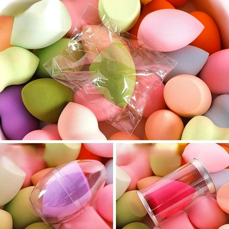 Water-Drop Makeup Sponge Puff | Foundation Blender Dry & Wet Makeup Sponge Puff QXL
